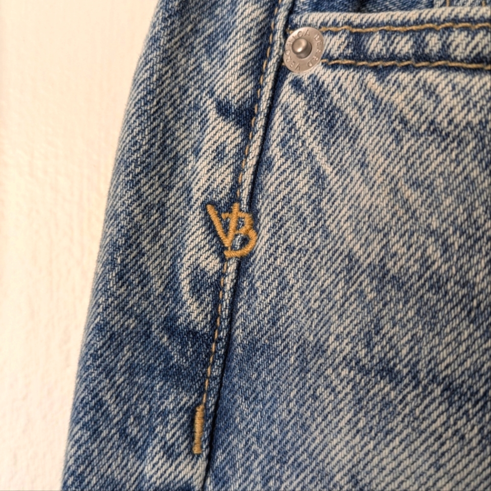 Veronica Beard Carly Kick Flare Jeans 100% Cotton Pebble Stone Blue 14/32 NWT - Picture 9 of 17